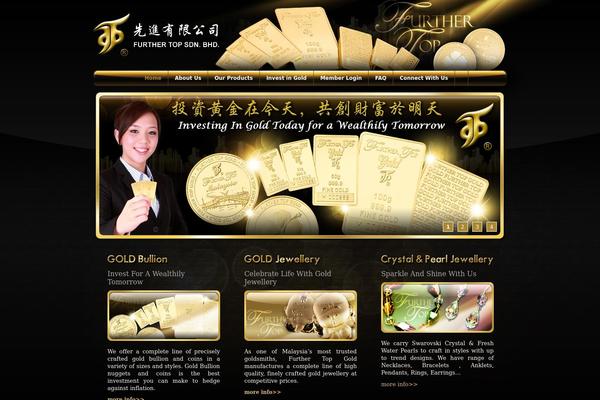 Emporium theme site design template sample