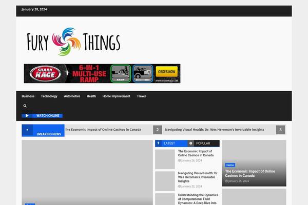 SplashNews theme site design template sample