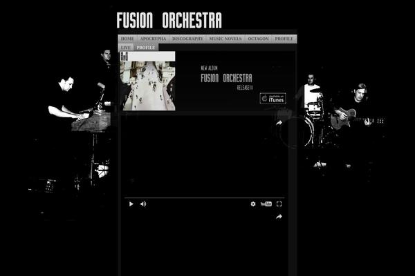 Photoblog theme site design template sample