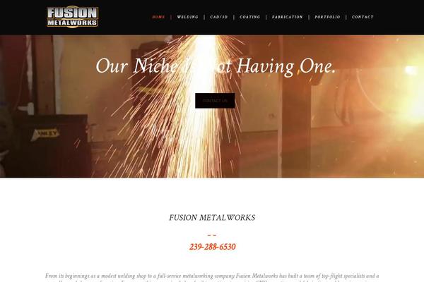Hudsonwp theme site design template sample