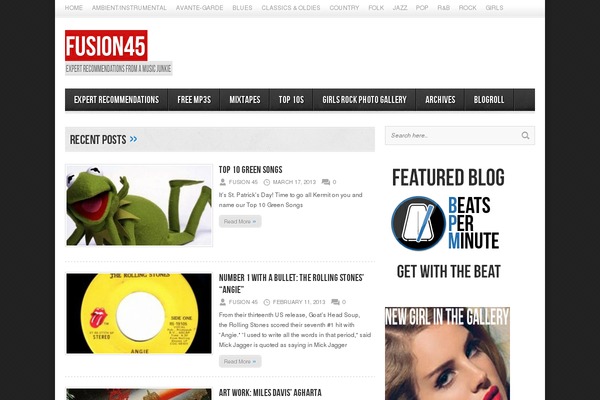 Tonal theme site design template sample