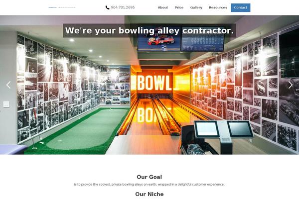 Fb theme site design template sample