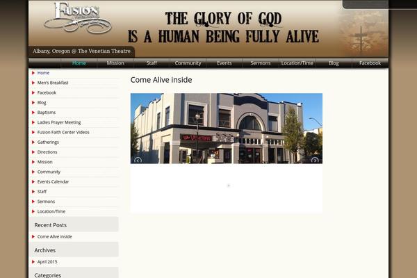 Site using Blog Manager Light plugin