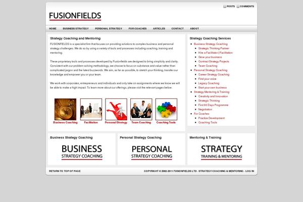 Sleek theme site design template sample