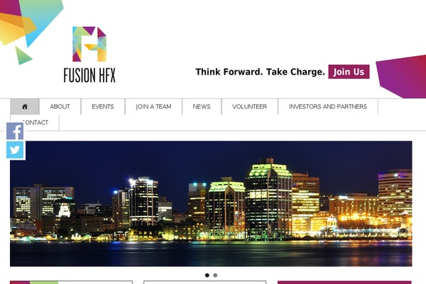 Fusion theme site design template sample