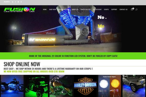 Revolver theme site design template sample