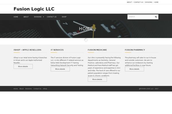Site using Image Slider plugin