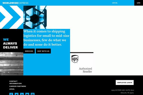 Dante theme site design template sample