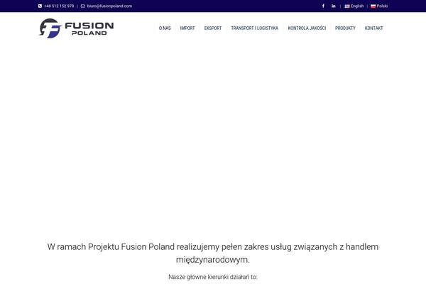 TransPress theme site design template sample