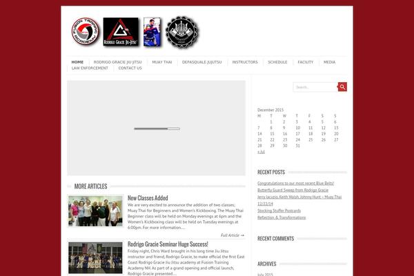 Leaf theme site design template sample