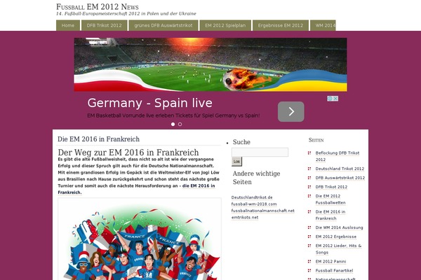 Gloriousday theme site design template sample