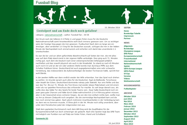 HappenStance theme site design template sample