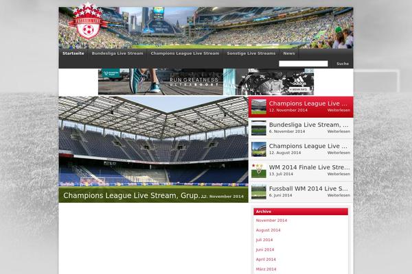 Football Club theme site design template sample