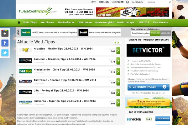 Site using Bouncebooster plugin