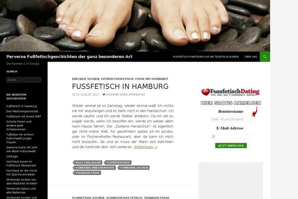 Twenty Fourteen theme site design template sample