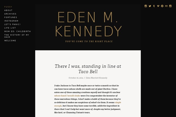 Zenon Lite theme site design template sample