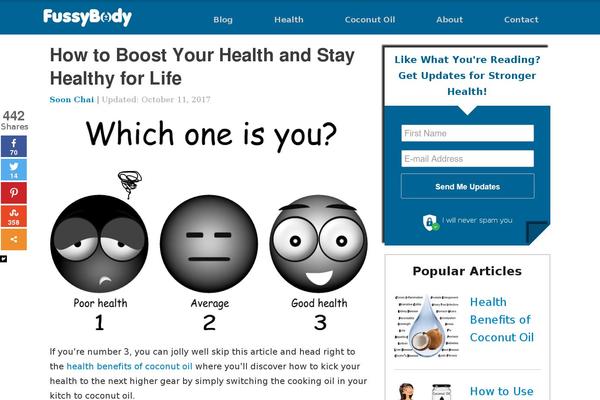 fussybody.com site used Simplain