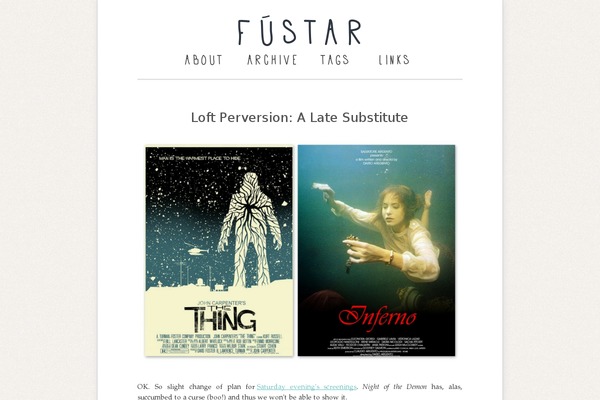 Melville theme site design template sample