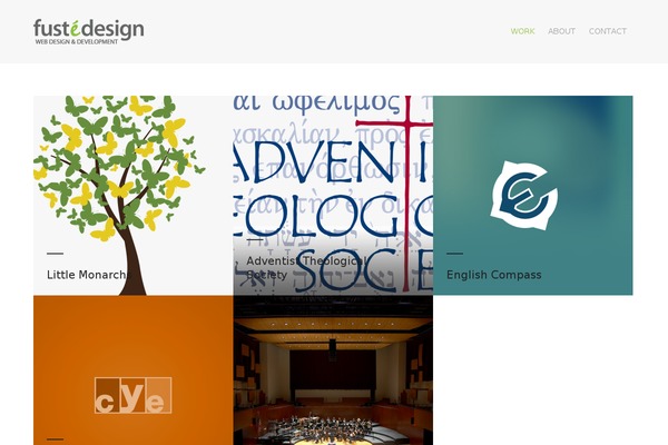 fustedesign.com site used Theagency-v2