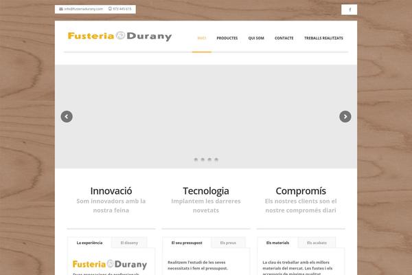 Nomos theme site design template sample