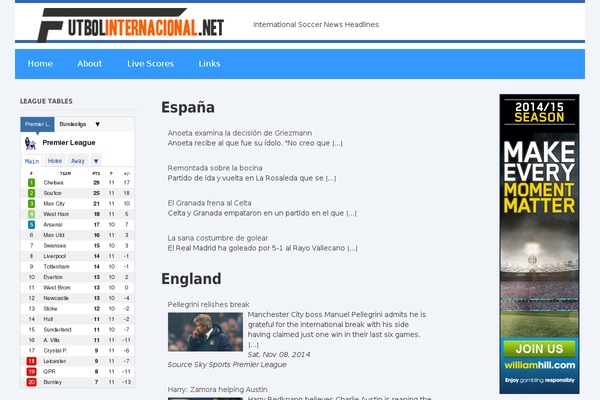 News Flash theme site design template sample