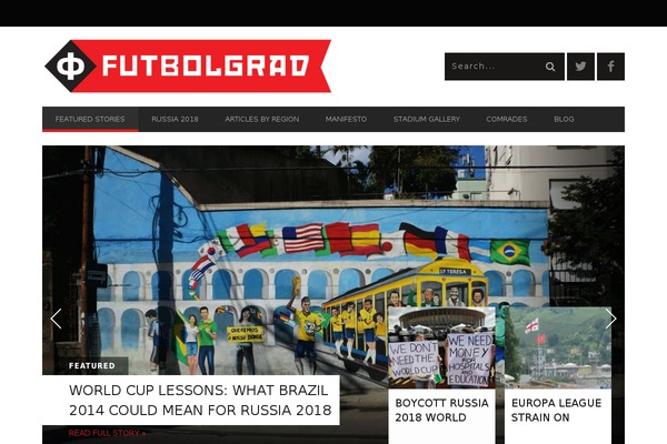 BUCKET theme site design template sample