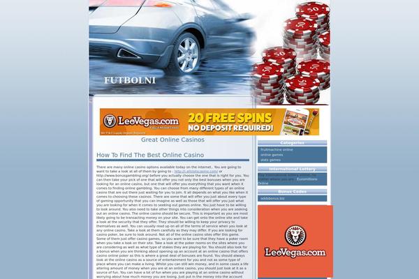 futbolni.com site used Futureofhumanrace