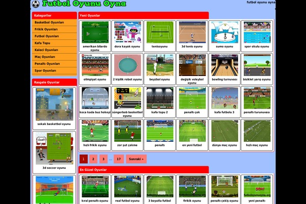 Yeni theme site design template sample