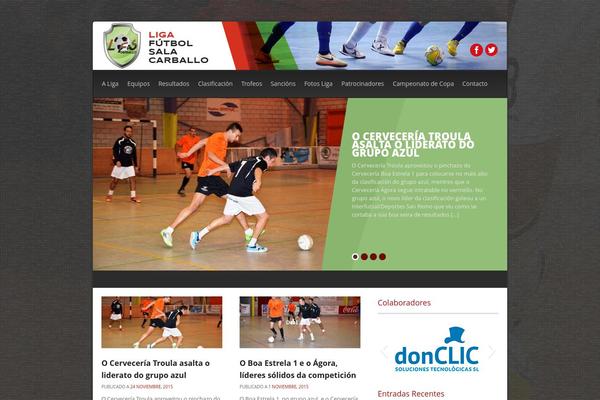 Monaco theme site design template sample