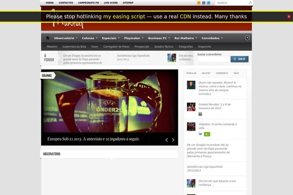 Made theme site design template sample