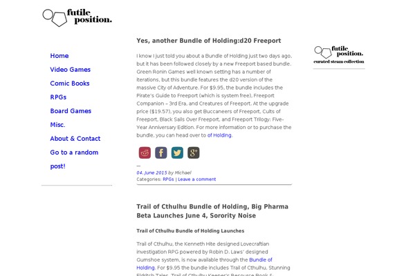 futileposition.com site used Ari-child