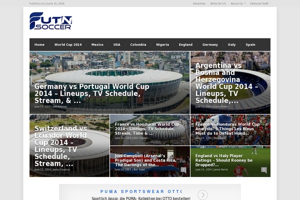 NewsMag theme site design template sample