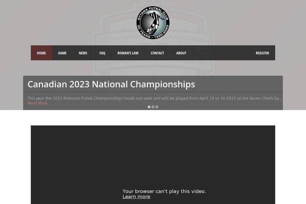Realsoccer-child theme site design template sample
