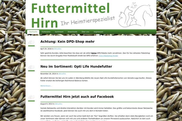 Custom Community theme site design template sample