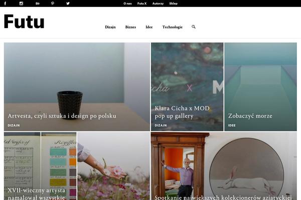 Calafate theme site design template sample