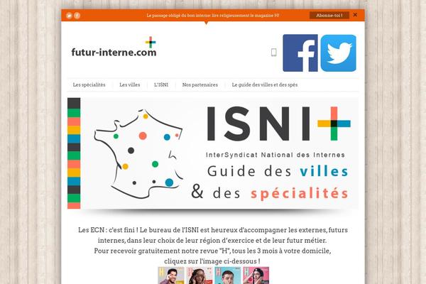 InfoWay theme site design template sample