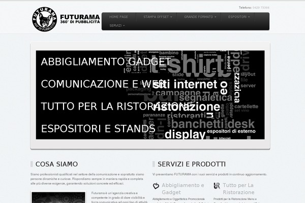 Rise theme site design template sample