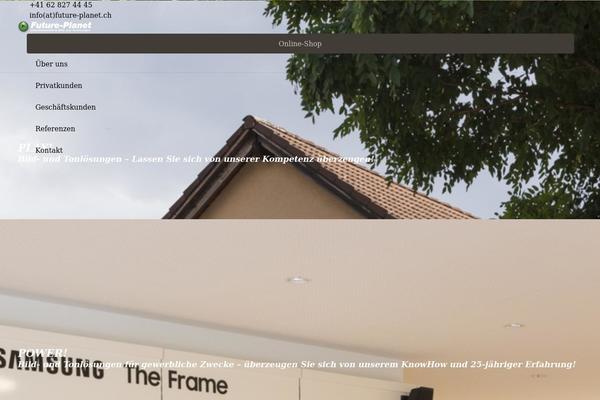 Impreza theme site design template sample