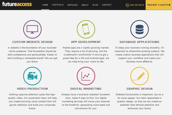Boilerplate theme site design template sample