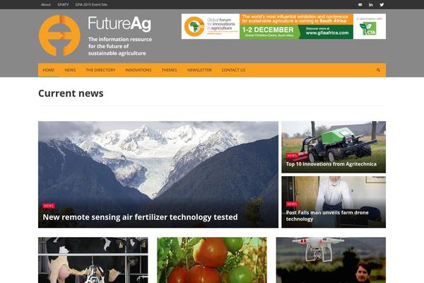 NEUE theme site design template sample