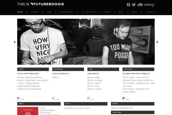 Foundation theme site design template sample