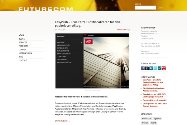 yrg-futurecom WordPress theme, websites list used yrg-futurecom theme yrg-futurecom theme websites examples