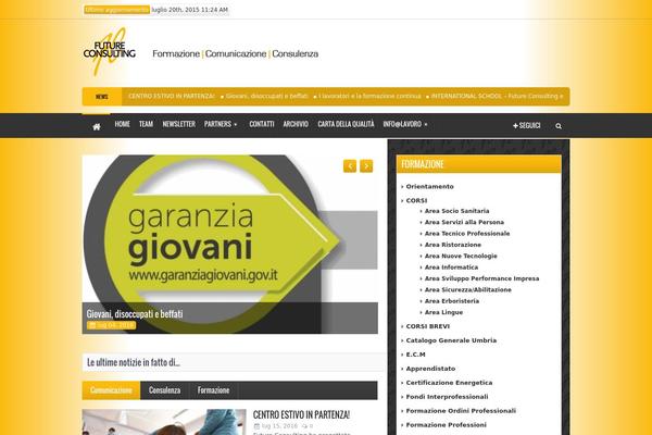 Theme Rush theme site design template sample