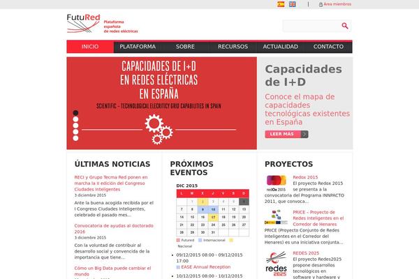 futured.es site used Futured
