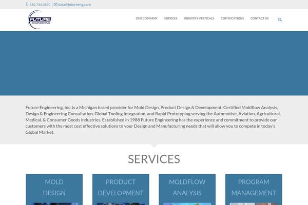 Unicon-child theme site design template sample