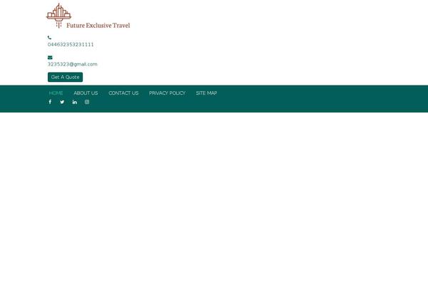 futureexclusivetravel.com site used Techup-saw