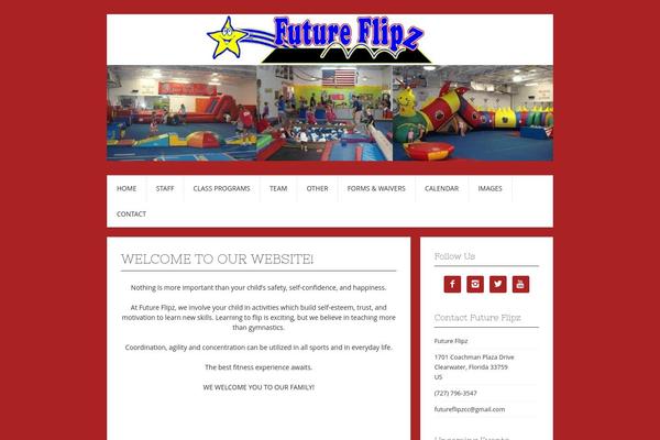 Contango theme site design template sample