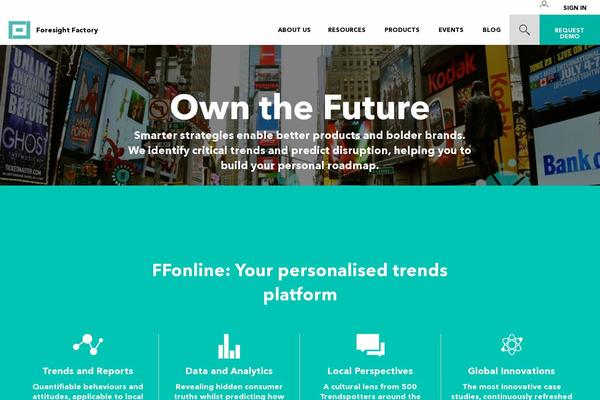 futurefoundation.net site used Ffdigital