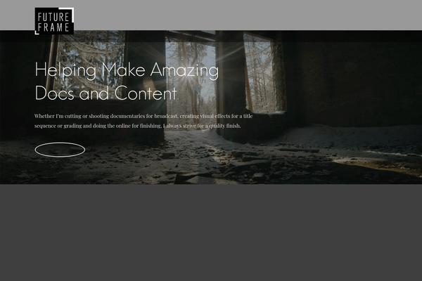 Oshine theme site design template sample