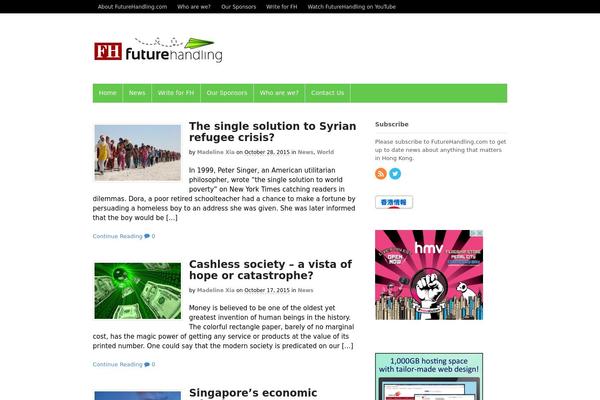Voice theme site design template sample